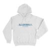 Allegedly Unisex Hoodie White