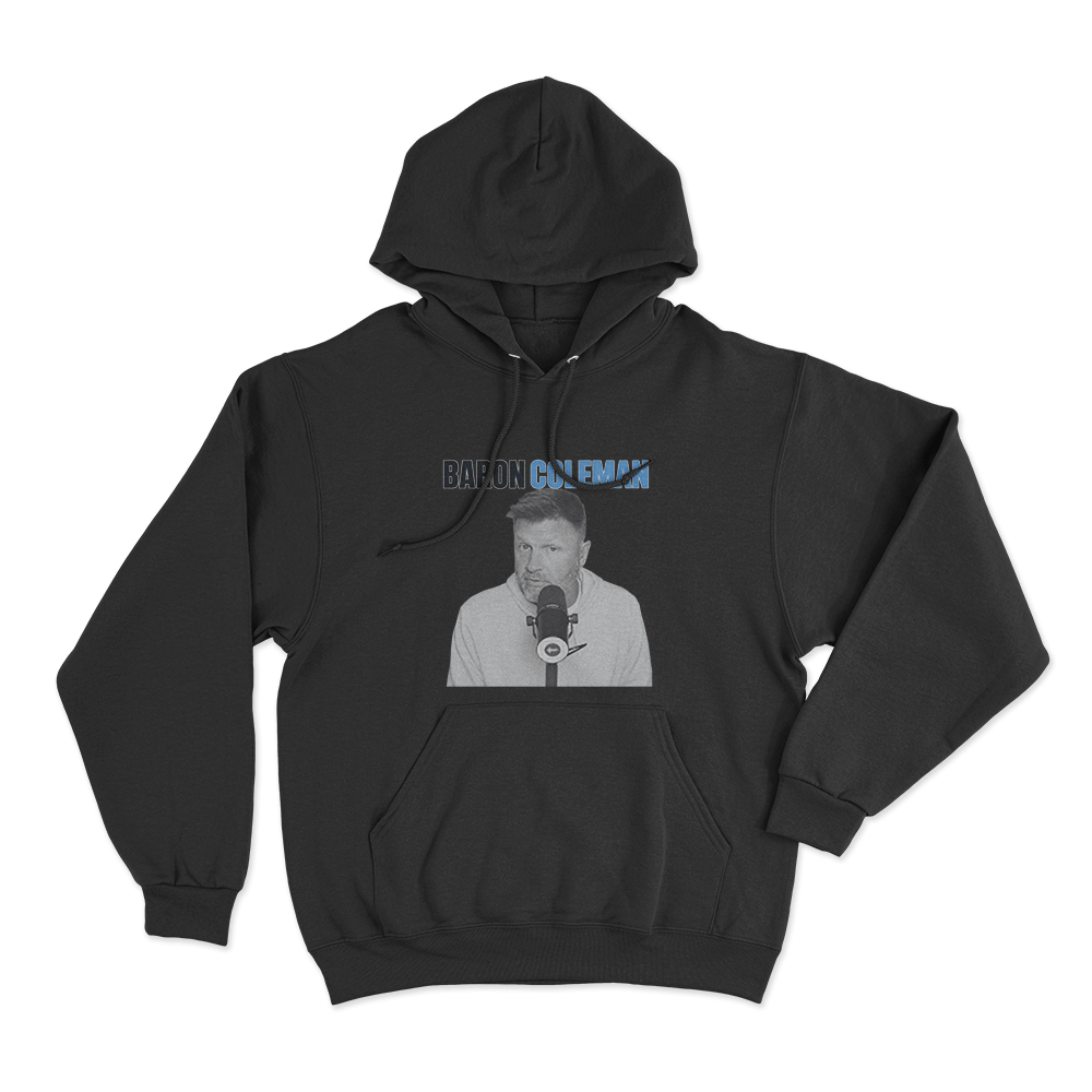 Baron Coleman Portrait Unisex Hoodie Black Baron Coleman Portrait Unisex Hoodie Black