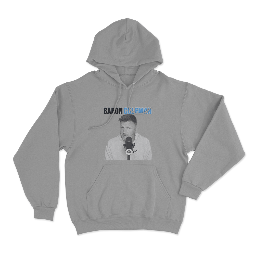 Baron Coleman Portrait Unisex Hoodie Grey Baron Coleman Portrait Unisex Hoodie Grey