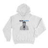 Baron Coleman Portrait Unisex Hoodie White